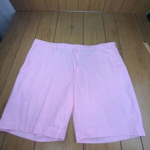 Polo Ralph Lauren Mens Pink Oxford Cotton Classic Fit Shorts Size‎ 48B
